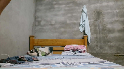 Hot 18 Year Old Girl Trying on Underwear in Front of the Camera for You