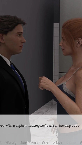 My Stepbrother 's Wife #41 Jennifer Kissed on John's Mouth in Front of Alan