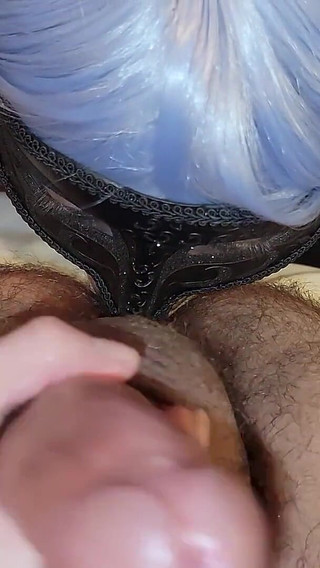 Sucking His Dick and Balls and Rimming His Ass for a Mouthful of Cum
