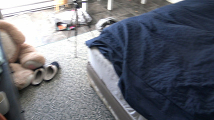 Stepson Visits Stepmom in Her Bed to Bring Her Coffee and Touches Her