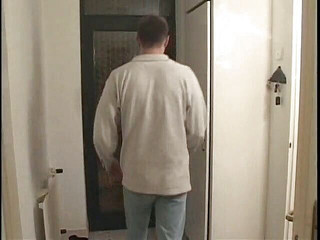 Blonde sweetie double penetrated and bukkake facialized