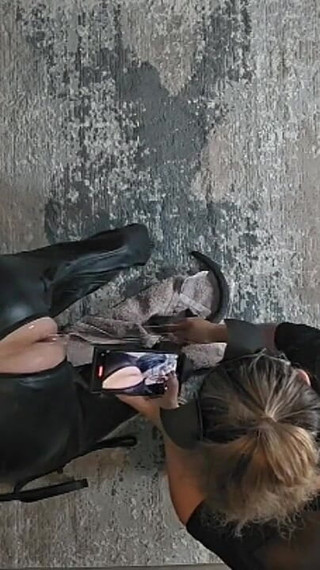 Time for a Bigger Buttplug Anal Fisting in Bondage Femdom Slave