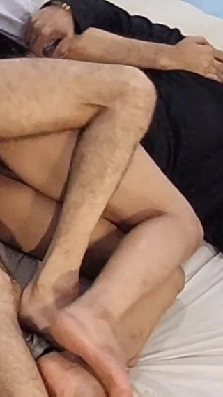 The Burqa Clad Muslim Indian Teen Was Engaged in Some Rough Missionary Lovemaking with Loud Moans