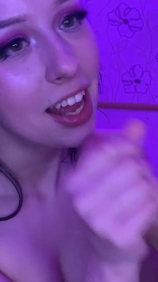 Sharing Is Caring, Roleplay Close-up Sloppy Blowjob