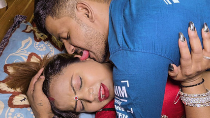 New Video Hot Indian Couple Full Night Sex.