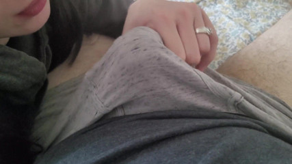 She's Bites Me and I Cum in My Boxers