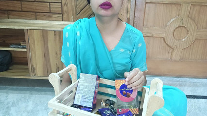 Indian Village Stepaunty Seduced a Man for Purchase Some Chocolate Sex with Him Hindi Audio