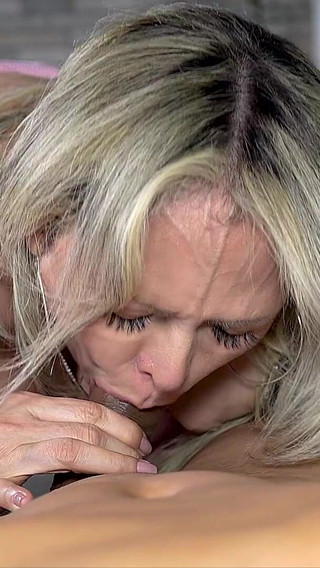 MILF Stepmother Fucks Her Inexperienced Stepson's Big Cock - Monique Fuentes & Max Betancur