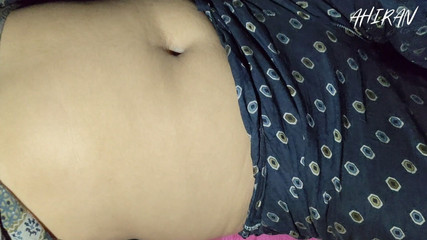 Hairy Pussy Vagina Review and Forplay with Her Boyfriend in Night.