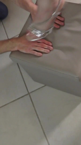 Bad Girls Dance on His Hands and Kick Him