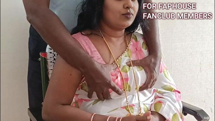 Face Video in Saree - Boobs Press