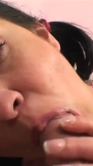 Brunette girl dreams of a nice hard cock and here comes a mature man who satisfies all her cravings