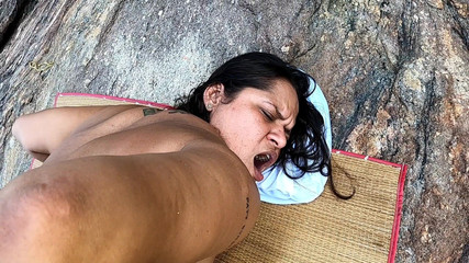 Desi Indian on Nude Beach Live Sex with Paty Bumbum