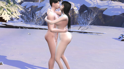 Snowing Sex with Beautiful Girl