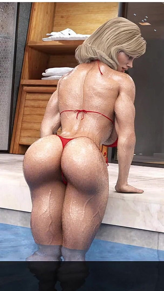 MILF Sees My Hard Dick and Carefully Jerks off Cockham Superheroes 33