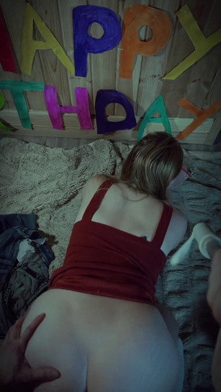 POV: Fucked the Birthday Girl at the Party Near the Guests