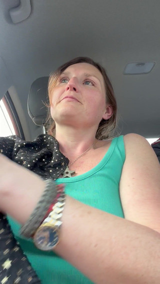 Getting Topless in the Passenger Seat Cos It Was Freezing Out and I Wanted to Layer up.