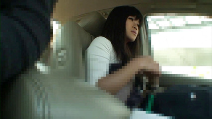 Brunette japanese babe at interview