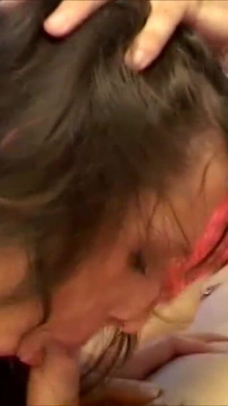 Brunette with small tits gets fucked hard