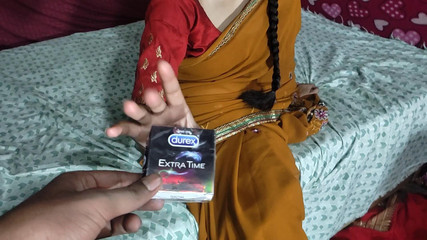 Fucking Her Stepbrother with an Expensive Condom in Dowry at Her House