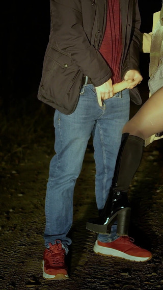 An Incredible Stranger Caught Me Masturbating in a Park