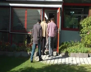 Hot German Blonde Whore Fucked by Several Dudes