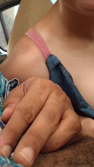 Indian Cute Teen Finger Fucked by Her Stepdad While Driving!!