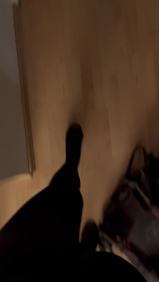 POV: Walking in Black Tights