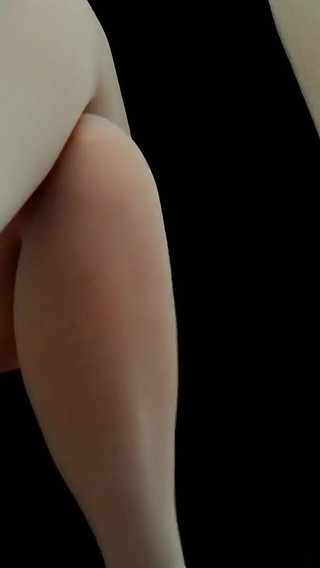 My Sec Tapping Sexy Black Heels in Pantyhose 2