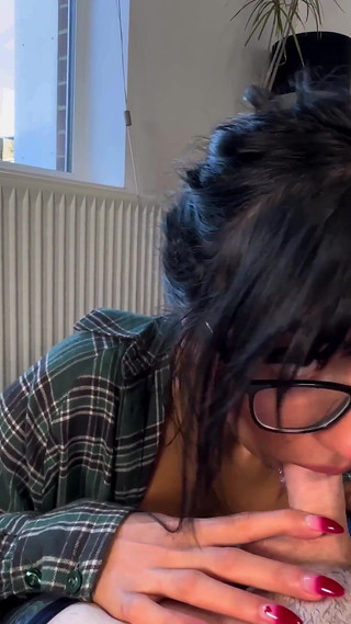 Girl Next Door Aaliyah Yasin Gets a Big Facial