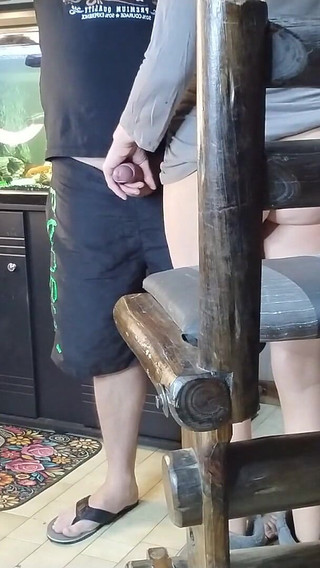 Trying to Enjoy a Rubber Dick.