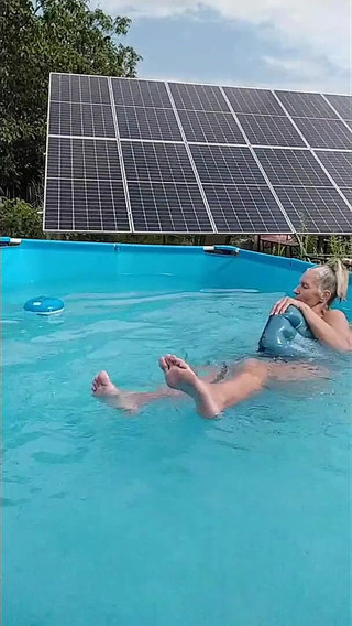 Hot Housewife Lukerya Is Relaxing