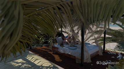 VR Nexus-3 Oasis - Busty Luna Sucks Cock, Pounded Doggystyle & Cums All Over Tits