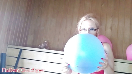 Sissy balloon slut training