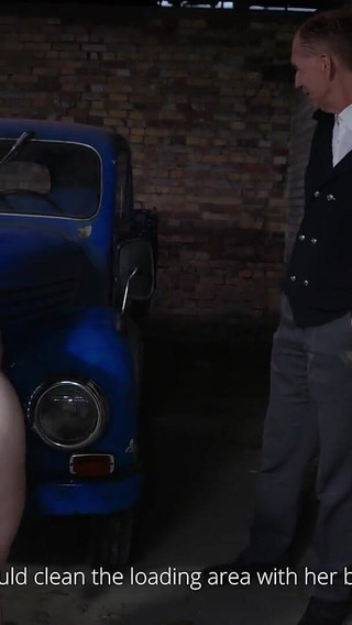 A Maids Ordeal - Judiths Body Used as a Cleaning Rag for Humiliating Car Wash