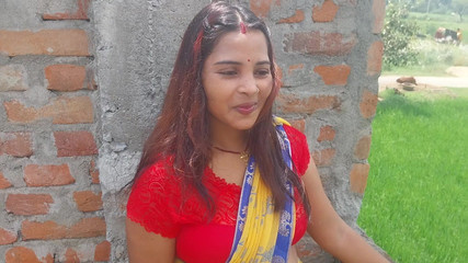 Deshi Pooja Bhabhi Come in Oldest House Chhat Fast Floor Fucking Video