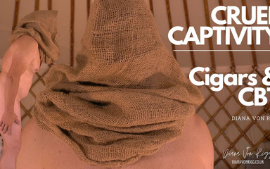 Cruel Captivity - Prisoner Subjected to Cigar and CBT Torment