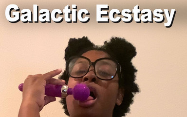 Galactic Ecstasy Strip Breasts Pink Dildo