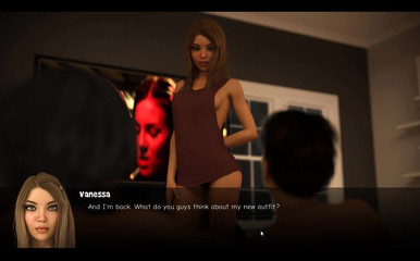 No More Secrets - Blonde Teen Stepsister in Tight Denim Shorts