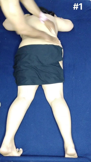 Sister-in-law Gets a Massage and Enjoys It