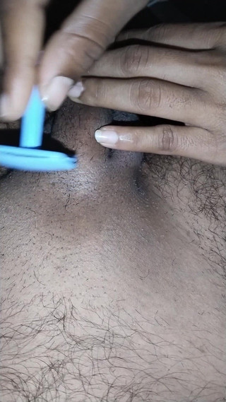 Girlfriend Stroked My Cock Hair