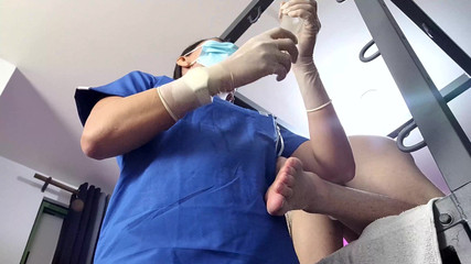 Medical enema and anal play