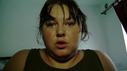 BBW Katyna gaping pussy and masturbating