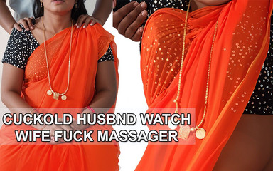 Cuckold Husband Invite Massager to Fuck Wife - 1