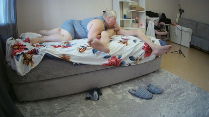 Mother-in-law Sucks All the Cum Out of My Dick