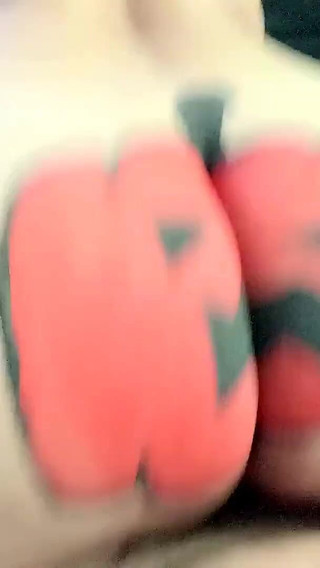 This Pumpkin Doesn't Scare You: Big Ass From Gina Halime Fucking This Halloween