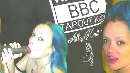 BBC cums in hotwife AlleyKatt 5 times cuckold creampie