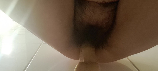 Stepmother Fucks with Dildo in the Bathroom