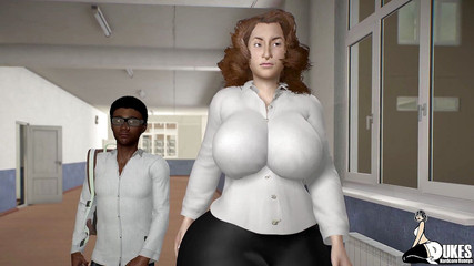 Big butt Jewish teacher gets smashed by big black cock