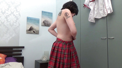 Brunette Girl Fucks Hard